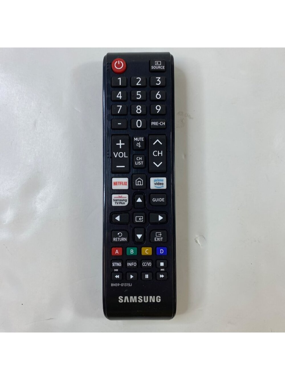 Samsung TV Remote Control BN59-01315J With Smart Hub Buttons Netflix Prime Video